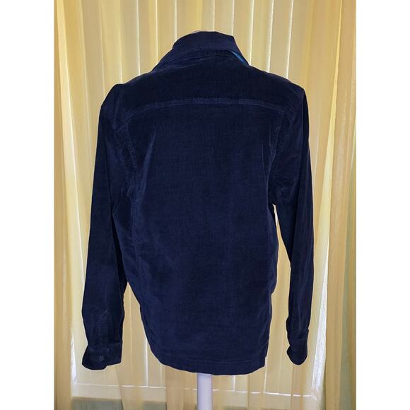 Chubbies Corduroy Overshirt Jacket Men Large Navy Shacket The‎ Cordial - Picture 3 of 7